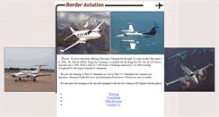 Desktop Screenshot of borderaviation.com